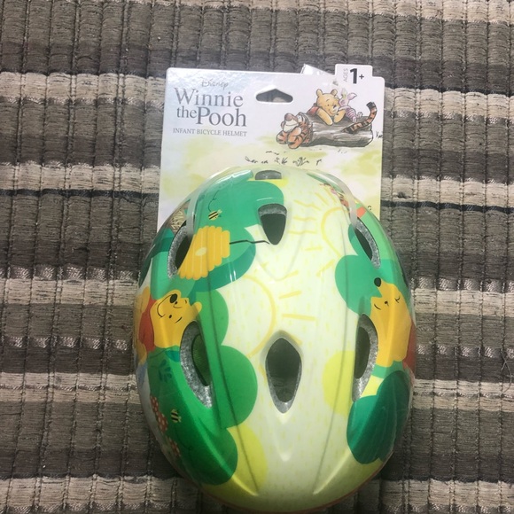 Disney WINNIE THE POOH Infant Ages 1+ Bicycle Helmet ~ Brand New ~ Bike Toddler